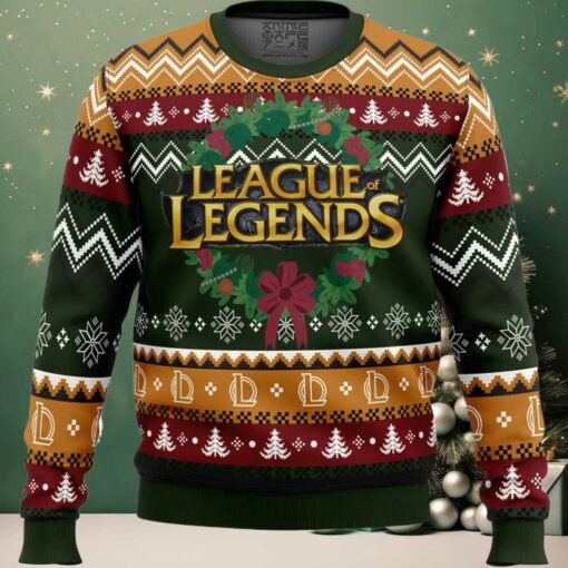 Game on Christmas League of Legends Ugly Christmas Sweater