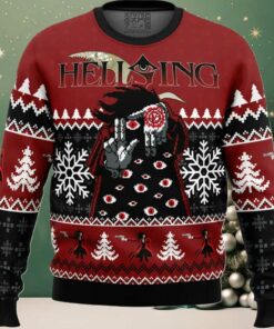 God With Us Hellsing Ugly Christmas Sweater