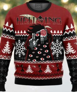 God With Us Hellsing Ugly Christmas Sweater