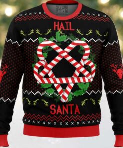 Hail Santa Ugly Christmas Sweater