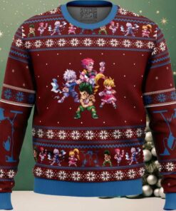 Hunter X Hunter Sprites Ugly Christmas Sweater
