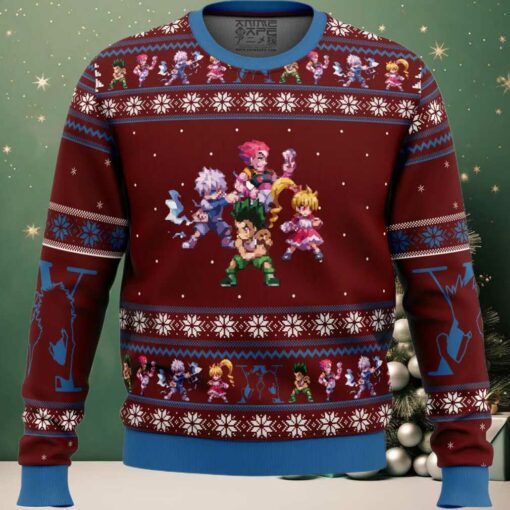 Hunter X Hunter Sprites Ugly Christmas Sweater