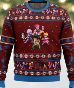 Hunter X Hunter Sprites Ugly Christmas Sweater