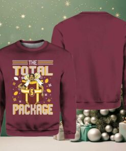 Jayden Daniels The Total Package Ugly Sweater