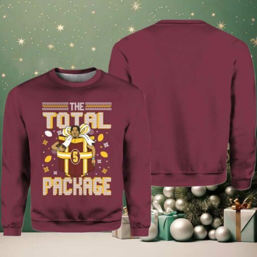 Jayden Daniels The Total Package Ugly Sweater