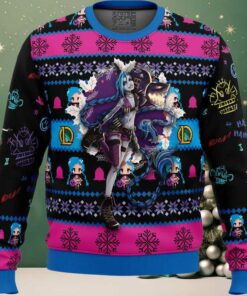 Jinx League of Legends Ugly Christmas Sweater