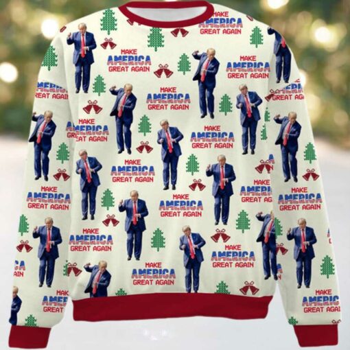 Make America Great Again Funny Trump Dancing Ugly Sweater