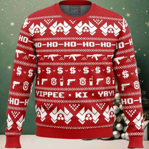McClane Winter Die Hard Ugly Christmas Sweater