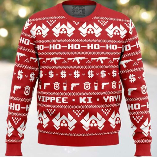 McClane Winter Die Hard Ugly Christmas Sweater