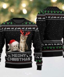 Meowy Christmas Ugly Sweater
