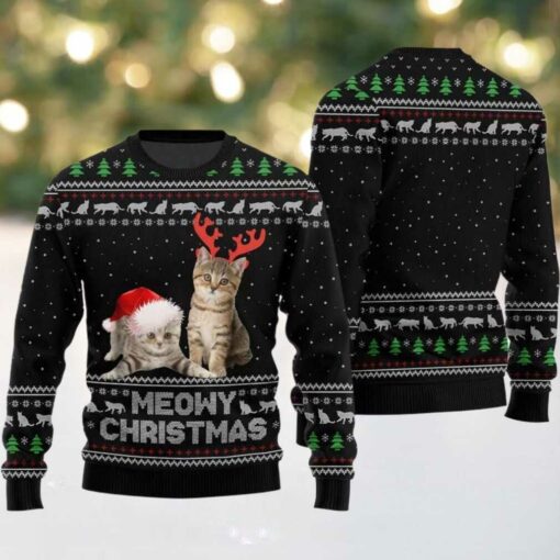 Meowy Christmas Ugly Sweater