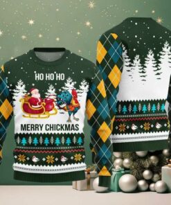 Merry Chickmas Santa Ugly Sweater Christmas 2025