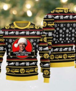 Merry Christmas Kiss My Ass Griswold Ugly Sweater