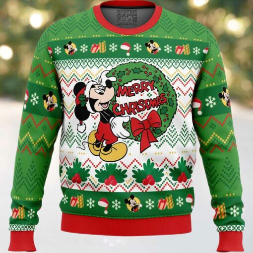 Merry Christmas Mickey Mouse Ugly Christmas Sweater