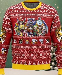 Merry Mugiwara Pirates One Piece Ugly Christmas Sweater