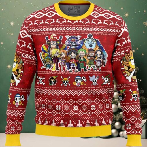 Merry Mugiwara Pirates One Piece Ugly Christmas Sweater