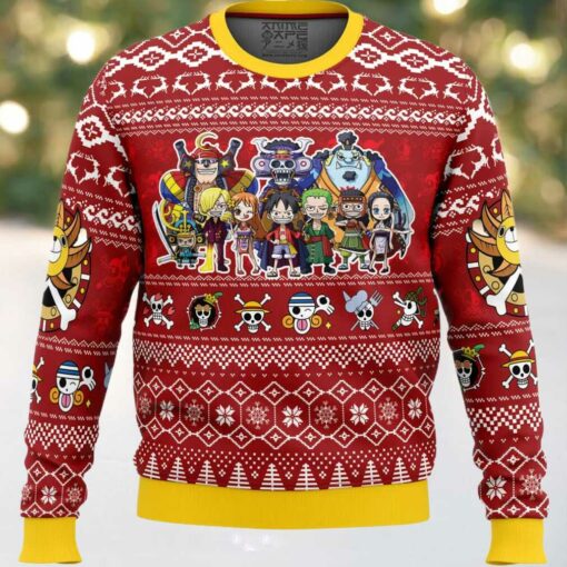 Merry Mugiwara Pirates One Piece Ugly Christmas Sweater