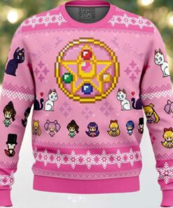 Merry Senshi Sailor Moon Ugly Christmas Sweater