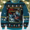 Doctor Who Tardis Angel Snowman Christmas Ugly Sweater