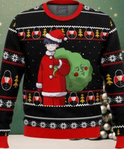 Mob Psycho 100 Santa Ugly Christmas Sweater