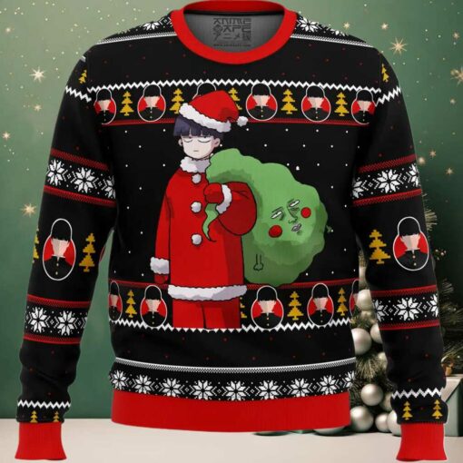 Mob Psycho 100 Santa Ugly Christmas Sweater