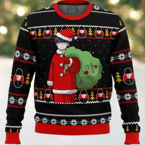 Mob Psycho 100 Santa Ugly Christmas Sweater