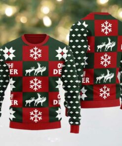 Oh Deer Ugly Sweater Christmas 2025