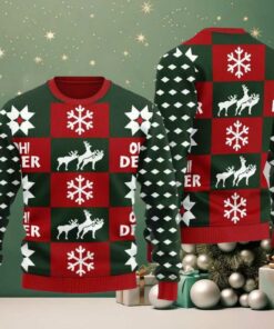 Oh Deer Ugly Sweater Christmas 2025