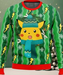 Pikachu Pokemon Ugly Christmas Sweater