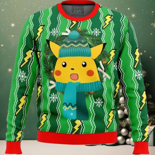 Pikachu Pokemon Ugly Christmas Sweater