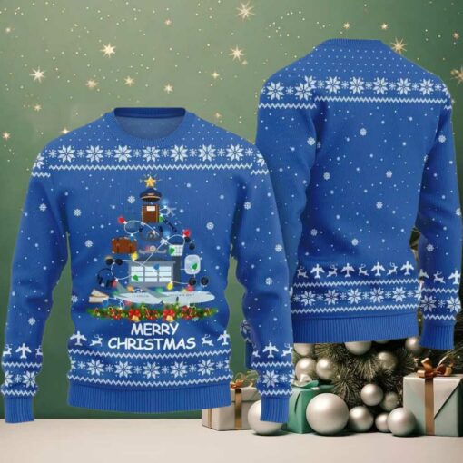 Pilot Merry Christmas Tree Ugly Sweater Christmas 2025