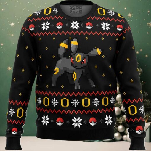 Pokemon Ring of Umbreon Ugly Christmas Sweater