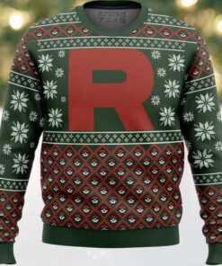 Pokemon Team Rocket Ugly Christmas Sweater