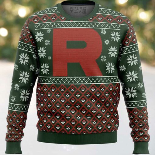 Pokemon Team Rocket Ugly Christmas Sweater