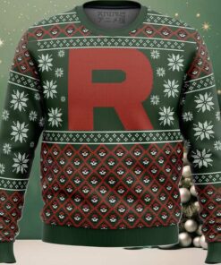Pokemon Team Rocket Ugly Christmas Sweater