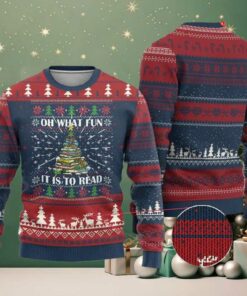 Reading Ugly Oh What Fun It Is To Read Ugly Sweater Christmas