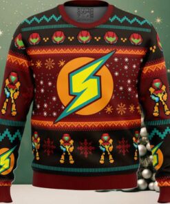 Samus Metroid Ugly Christmas Sweater