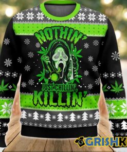 Scream Just Chilling Ugly Sweater