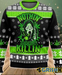 Scream Just Chilling Ugly Sweater