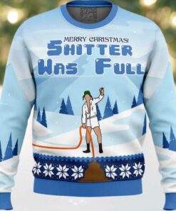 Shitter was Full National Lampoon’s Christmas Vacation Ugly Christmas Sweater