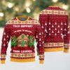 I’m Just a Chill Guy Meme who loves Christmas Ugly Sweater