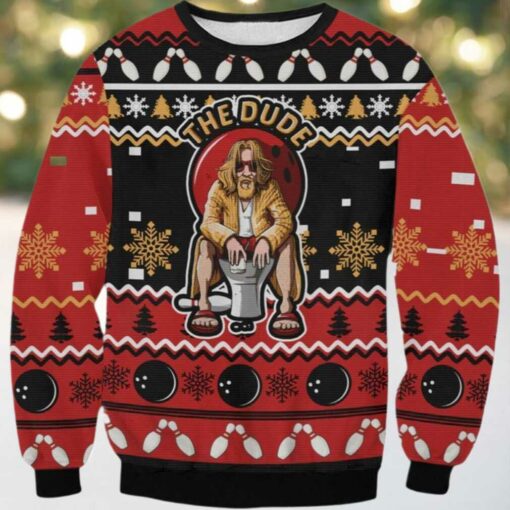 The Big Lebowski Dude Ugly Sweater