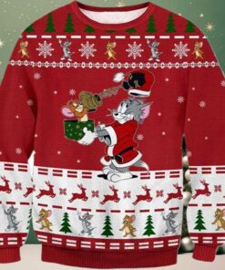 Tom & Jerry Christmas Ugly Sweater