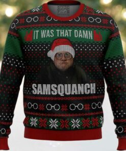 Trailer Park Boys Samsquanch Ugly Christmas Sweater