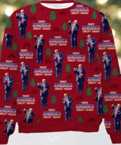 Trump Dancing Make America Great Again Ugly Sweater