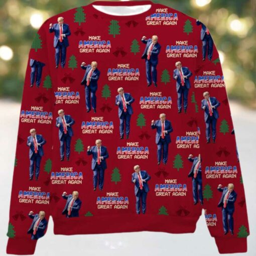 Trump Dancing Make America Great Again Ugly Sweater