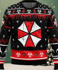 Umbrella Co. Resident Evil Ugly Christmas Sweater
