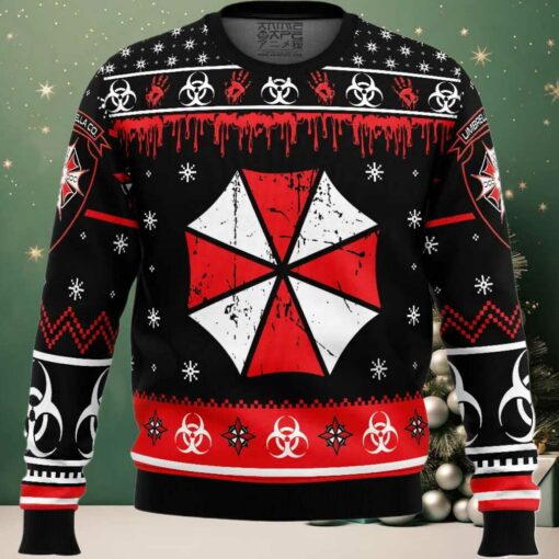 Umbrella Co. Resident Evil Ugly Christmas Sweater