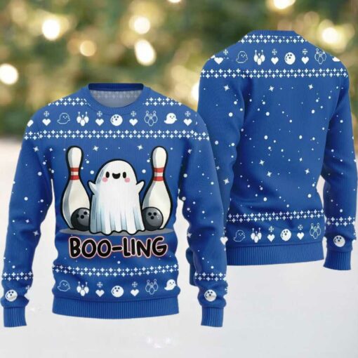 Unique Bowling Halloween Ugly Sweater Christmas 2025