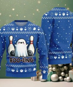 Unique Bowling Halloween Ugly Sweater Christmas 2025